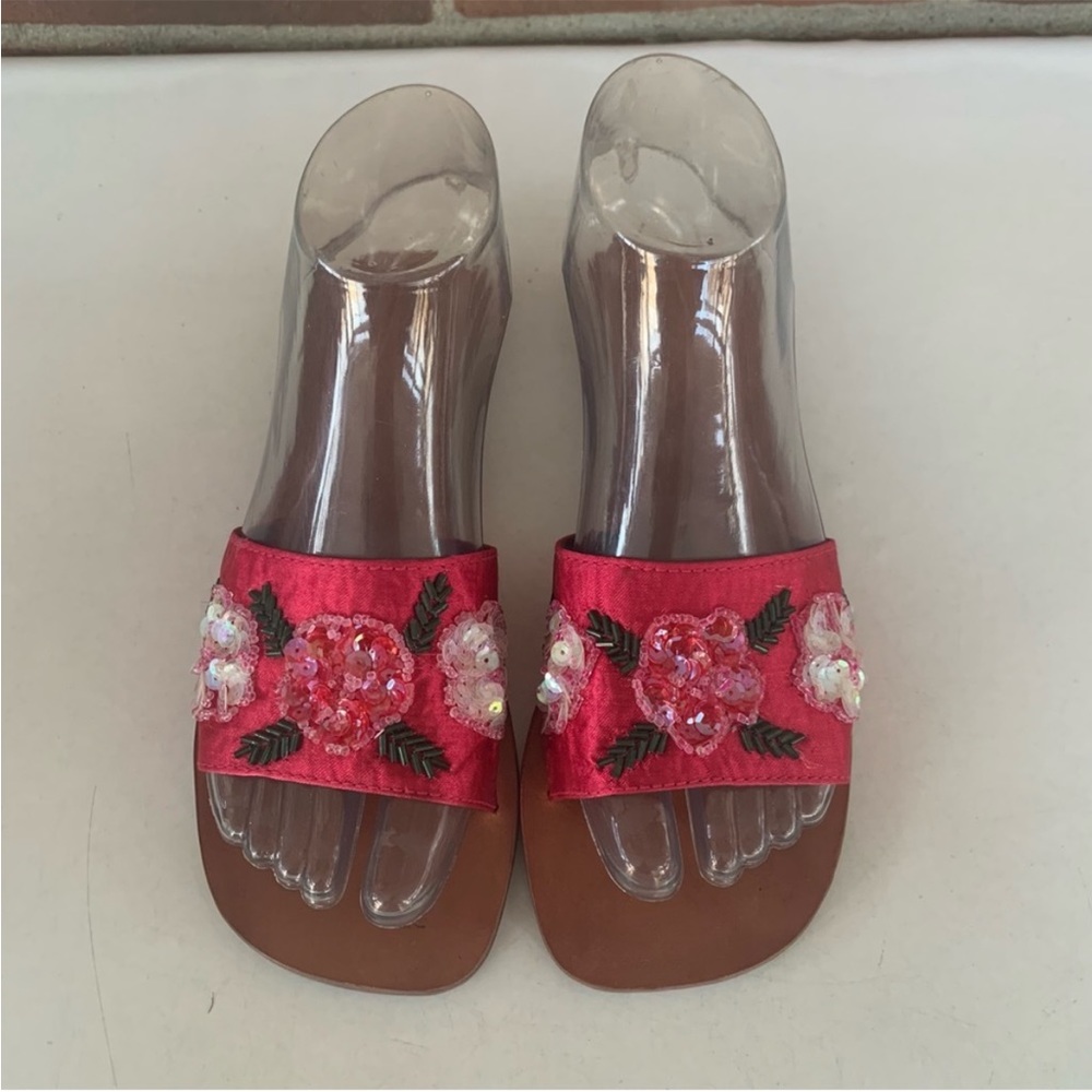 NWT Mystique Boutique Sandals Leather Size 6 - Picture 11 of 15